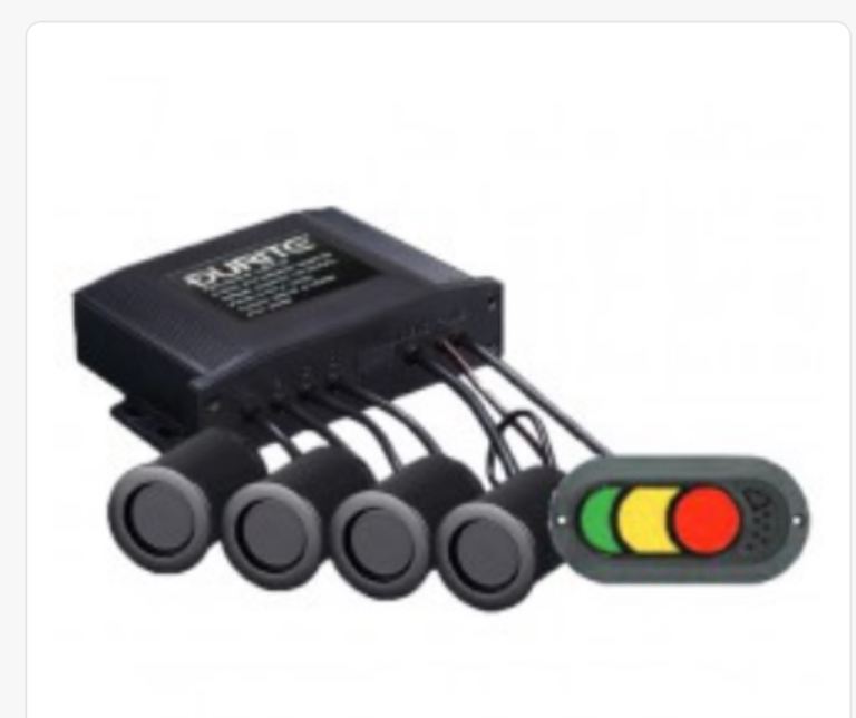 BLIND SPOT DETECTION SYSTEM WITH LED DRIVER WARNING BUZZER - 12/24V