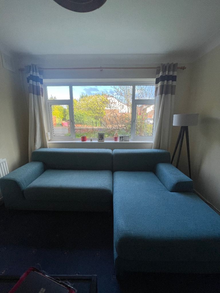Large L-shaped sofa