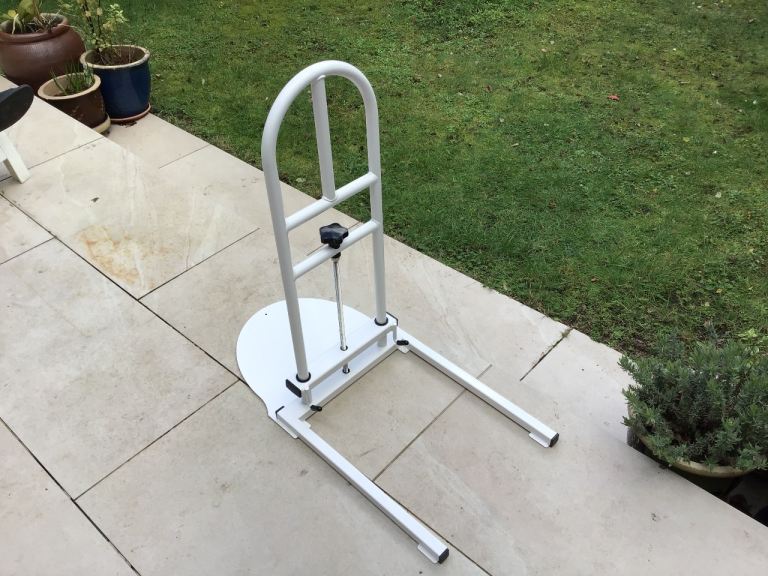 Steel Elderly Easy Fit Bed Rail Safety Support Height Adjustable 