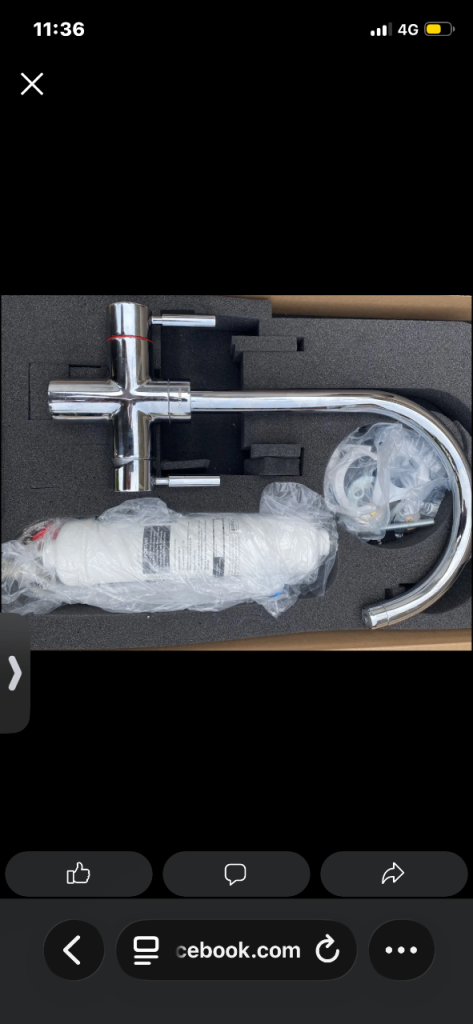 Instant Boiling Water Tap......Monobloc Abode Pronteau 3 in 1 Prostream