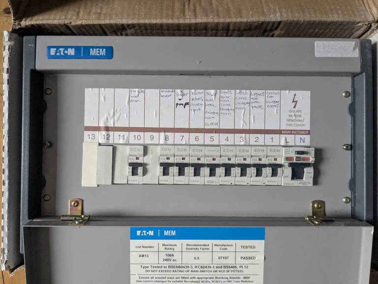MEM distribution board 