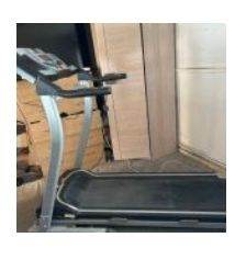 Black Treadmill in Fair Condition – Needs New Running Belt
