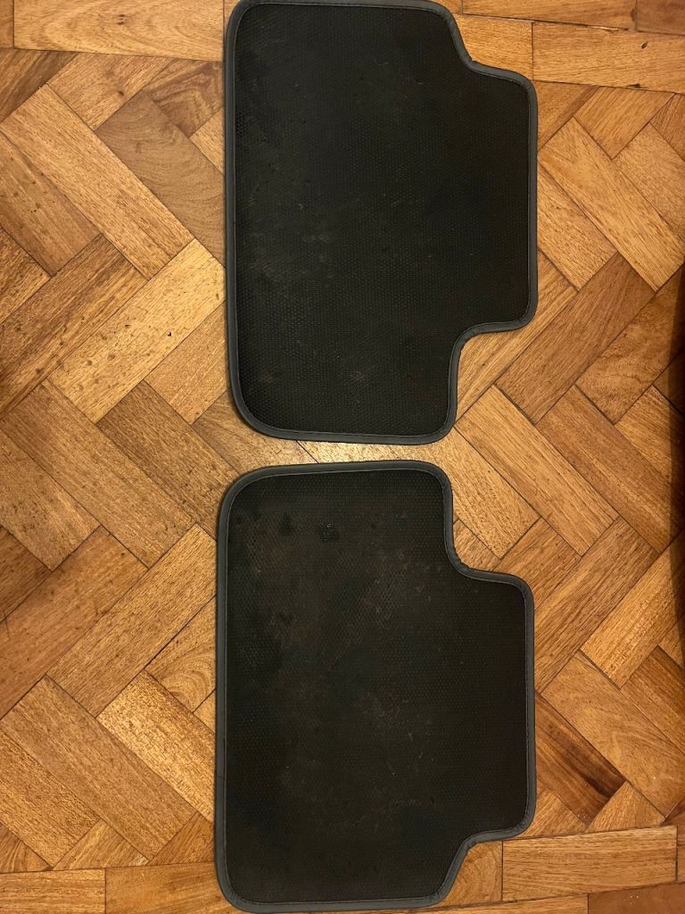 Polester 2 floor mats and boot liner (used)