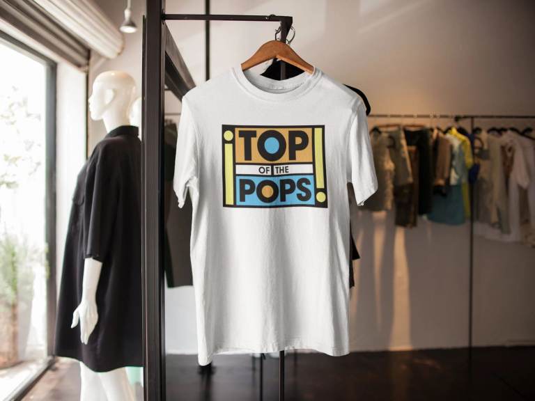Top Of The Pops T Shirt Vintage Retro Classic Music 60s 70s 80s 90s Adults Kids