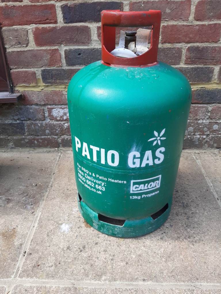 Empty Calor Patio Gas 13kg Propane Cylinder Bottle Empty