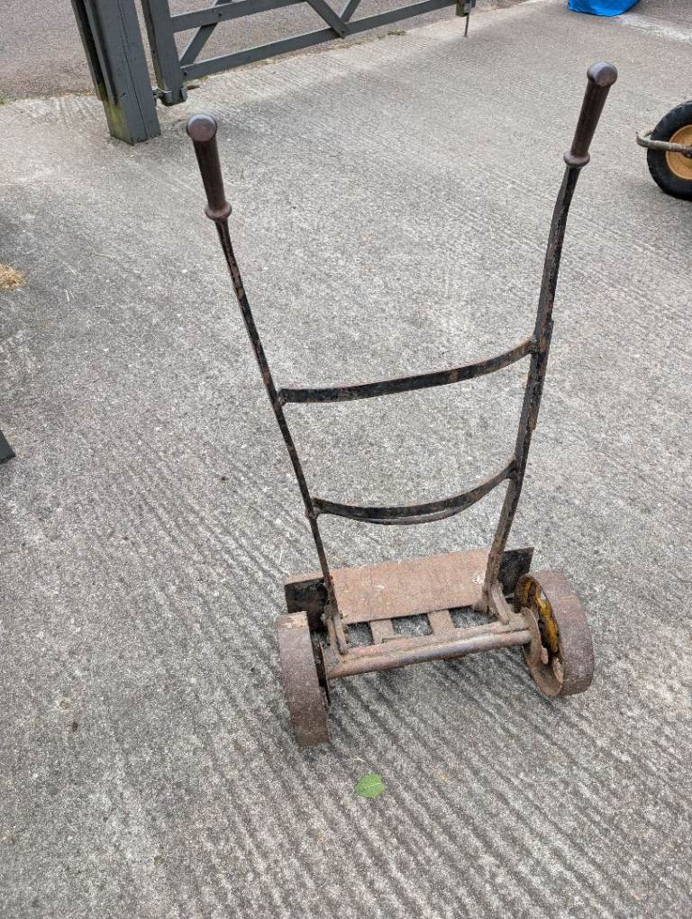 Cast Iron Vintage Sack Barrow