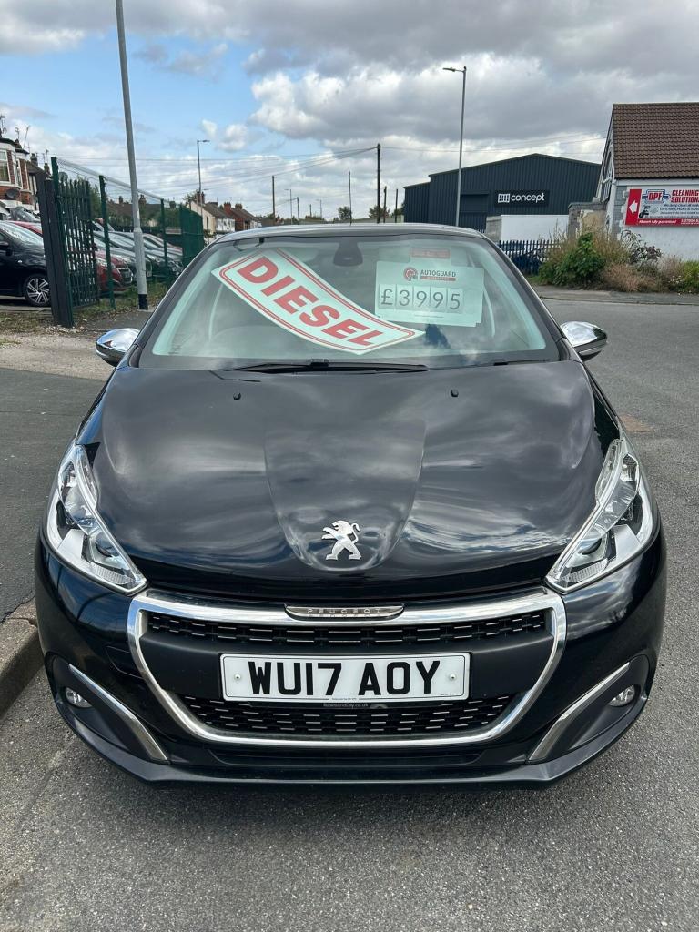 2017 Peugeot 208 1.6 BlueHDi 100 Allure 5dr [Start Stop] HATCHBACK Diesel Manual