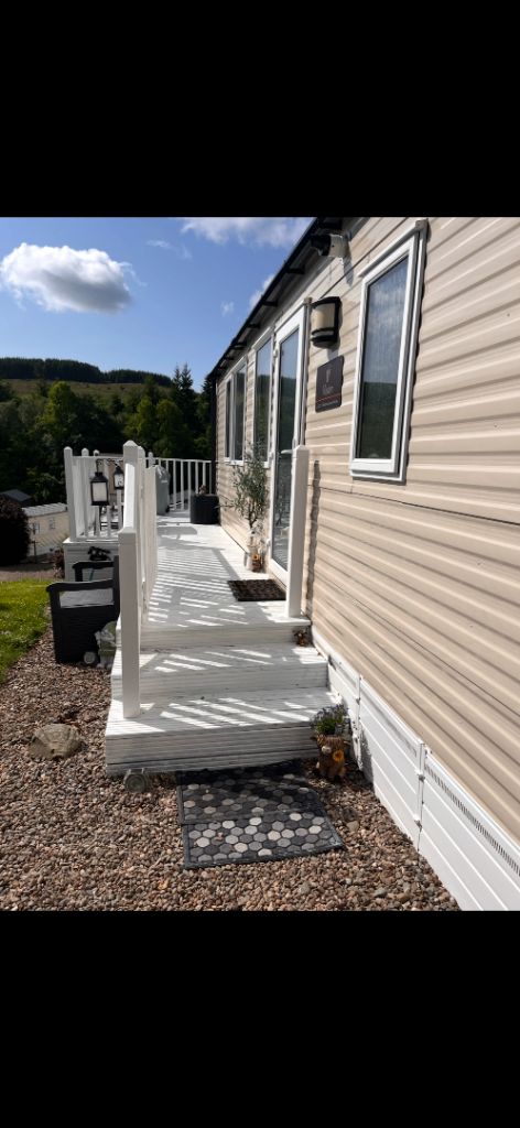 2015 victory vision static caravan on site 