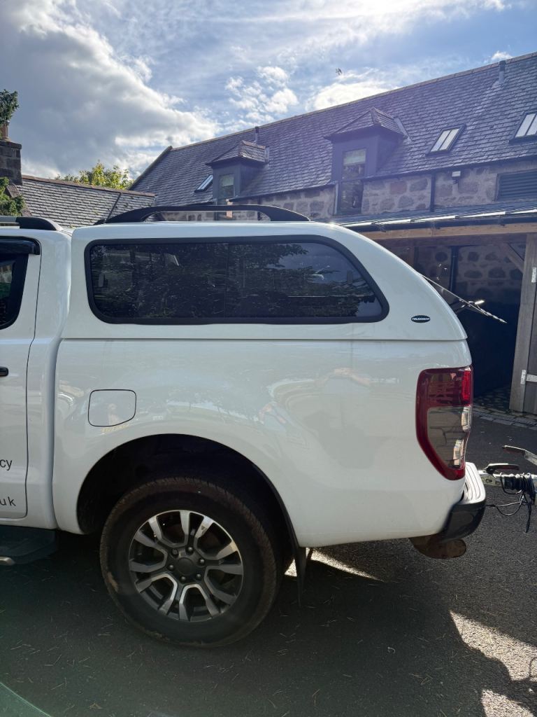 Truckman GLS Canopy for Ford Ranger Frozen White