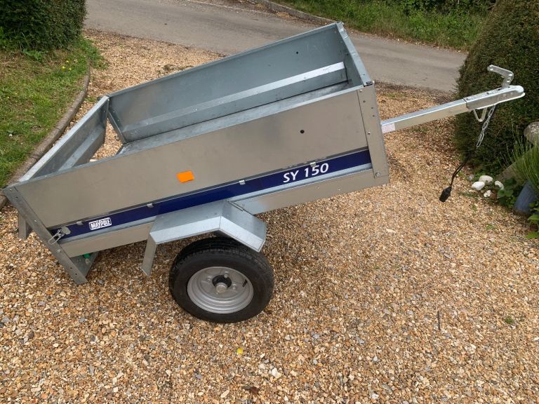 Metal car trailer 