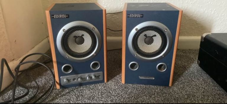 Edirol MA-7A Stereo Micro Monitors - Good Condition