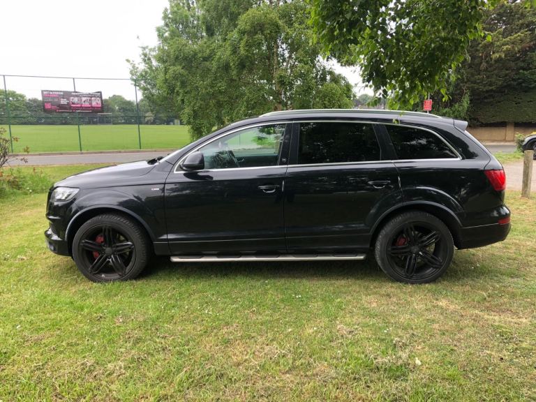 Fresh MOT- Audi Q7 S-line TDI Quattro 3.0 automatic diesel ULEZ compliant 7 seater 