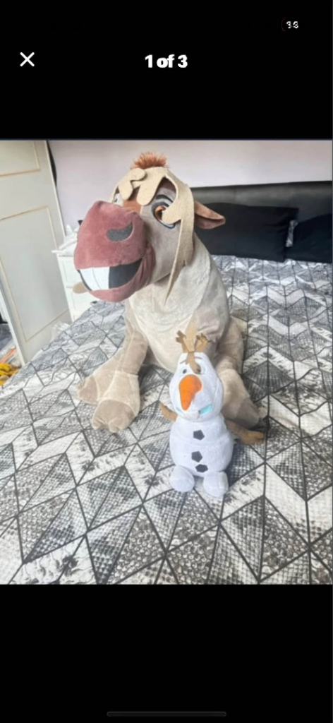 image for Sven, Olaf and cushion