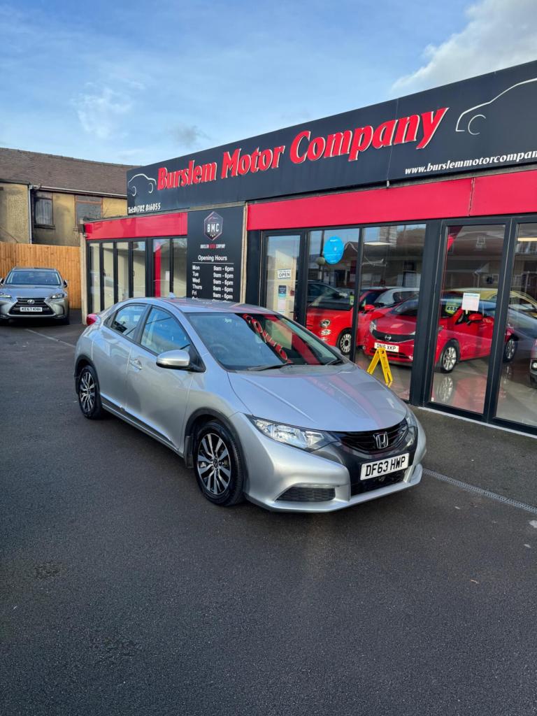 2014 Honda Civic 1.6 i-DTEC SE-T Euro 5 (s/s) 5dr HATCHBACK Diesel Manual