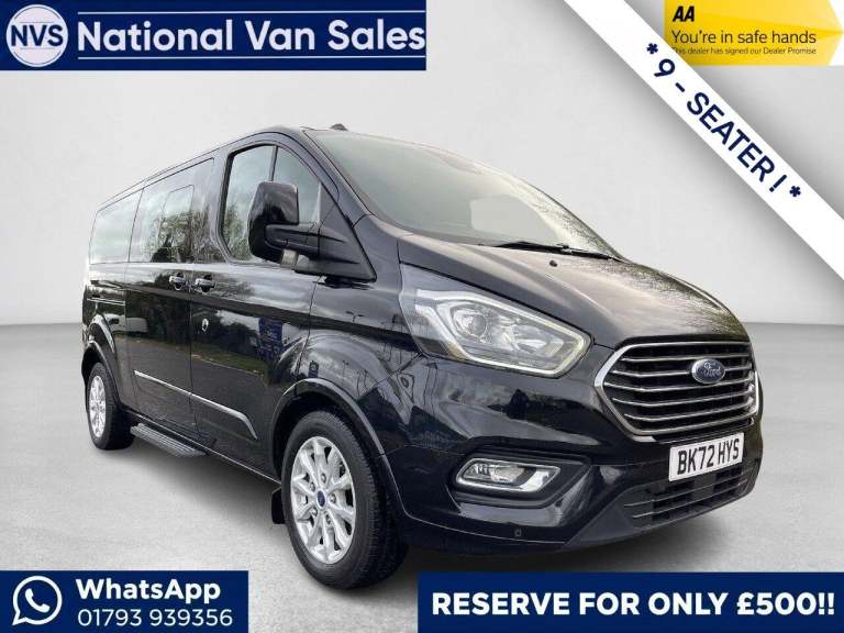 2022 Ford Tourneo Custom 2.0 320 EcoBlue MHEV Titanium L2 Euro 6 (s/s) 5dr MPV Diesel Manual