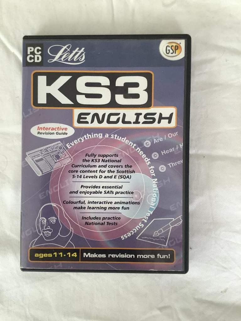 GCSE Books Bundle, 4 CD's stage 3/4, 3 Dictionaries English and French.