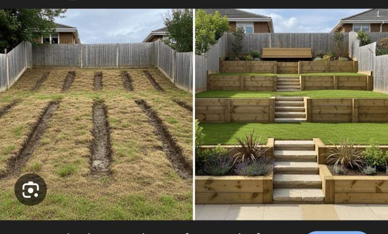 Grass cutting landscapeing fenceing 