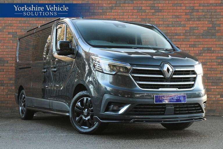 2022 Renault Trafic LL30 Blue dCi 150 Sport Crew Van WINDOW VAN DIESEL Manual