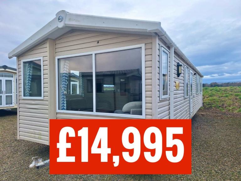 OFF SITE static caravan Scotland double glazed & heated Swift Surf Shack 3 bed