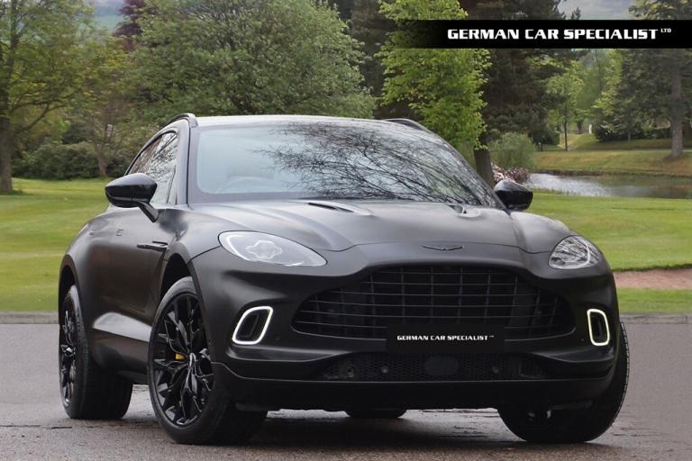 2020 Aston Martin DBX V8 ** SATIN BLACK + ASTON MARTIN HISTORY ** Hatchback Petrol Automatic