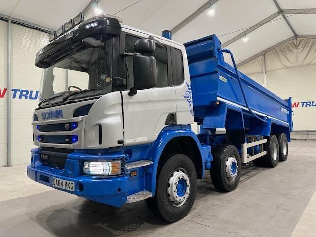 Scania P410 8x4 Day Cab Steel Tipper