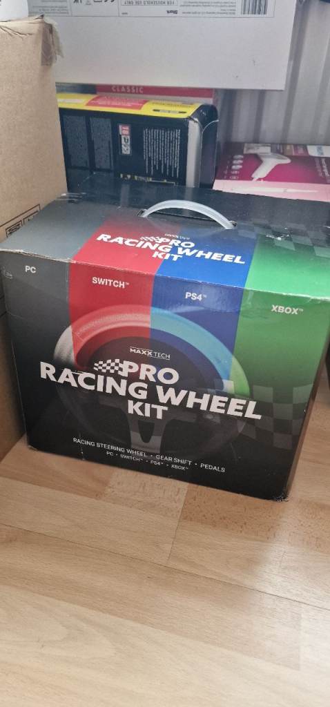 Pro Racing Wheel Kit for PS4, XBOX (CURRENT GEN) SWITCH PC