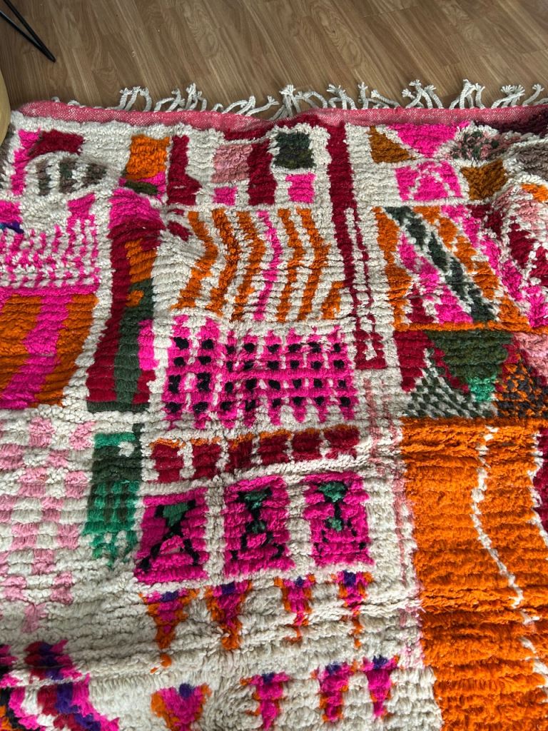 Moroccan Berber wood rug