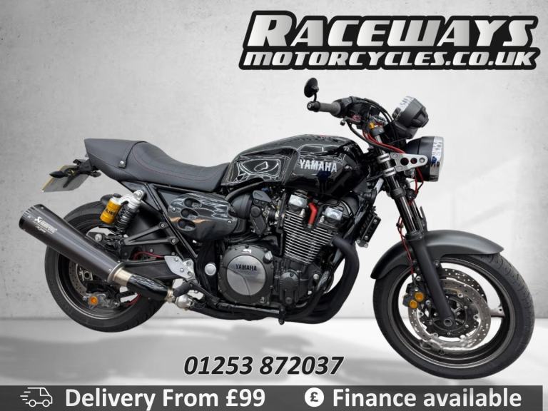 YAMAHA XJR1300 BLACK 2016 16 REG, OHLINS, AKRAPOVIC, JUST 9,625MILES