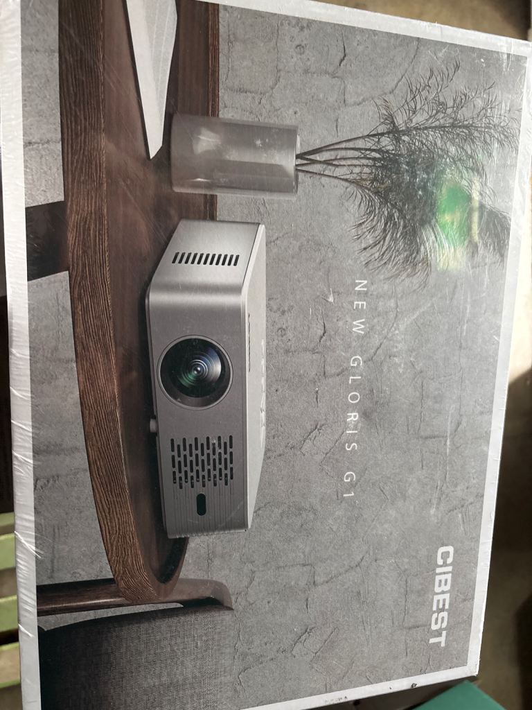 Smart 4k Projector with WiFi 6 and Bluetooth