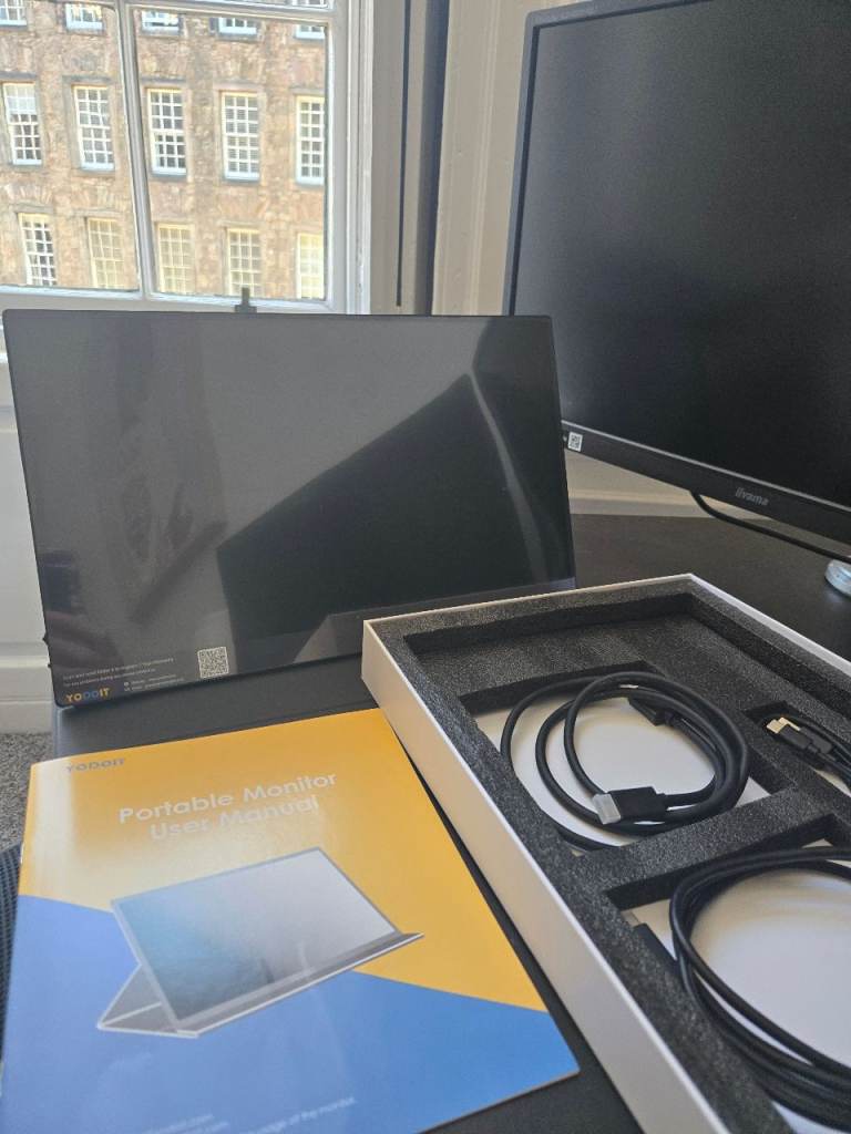 Portable Monitor – Slim, Black, As Good As New