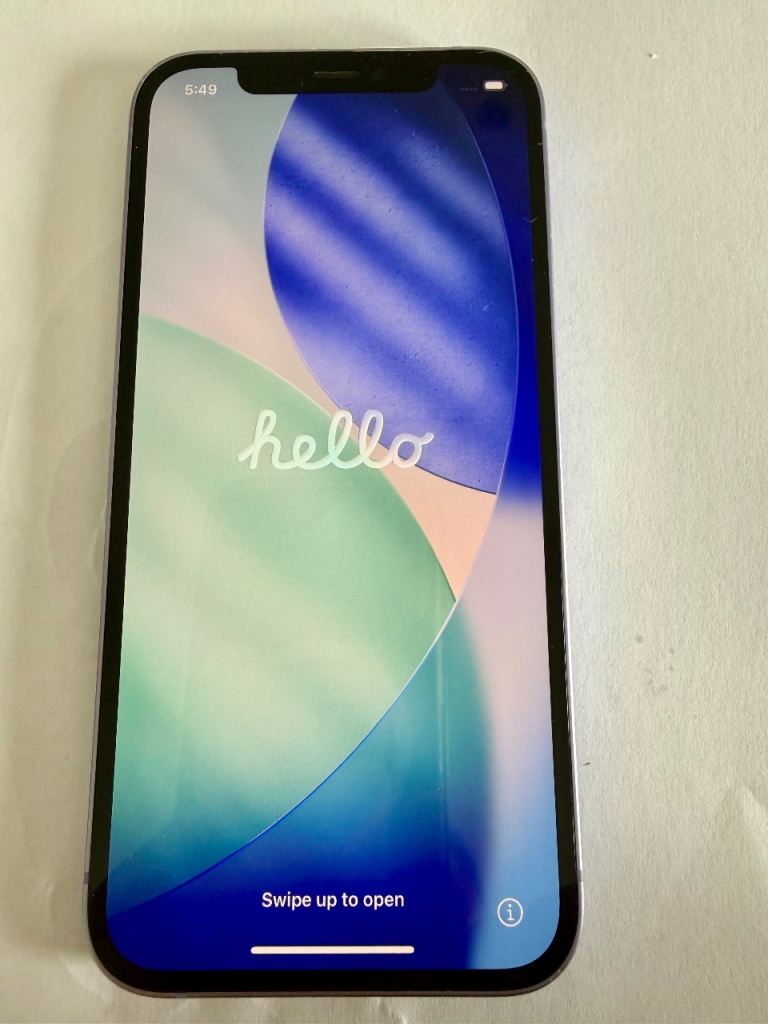 iPhone 12 purple 