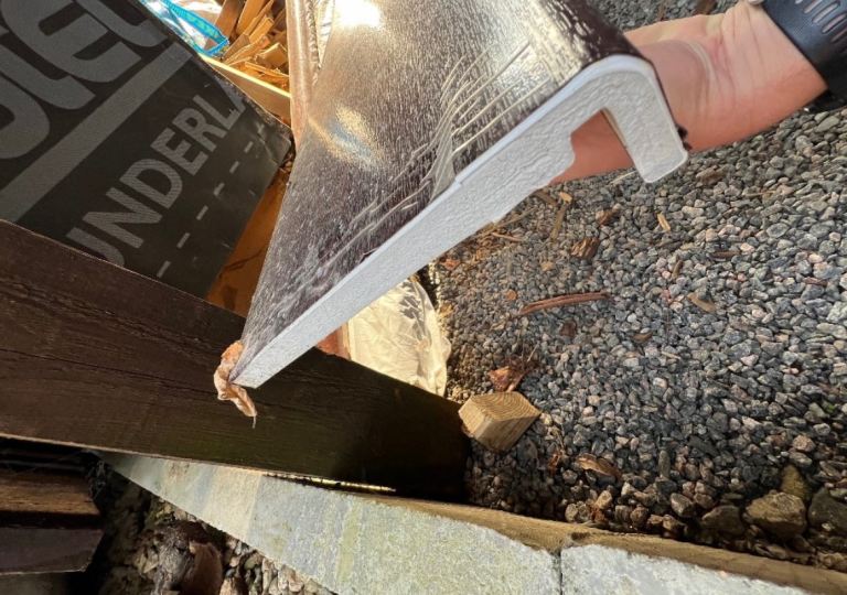 Rosewood Fascia Board - 225x5 