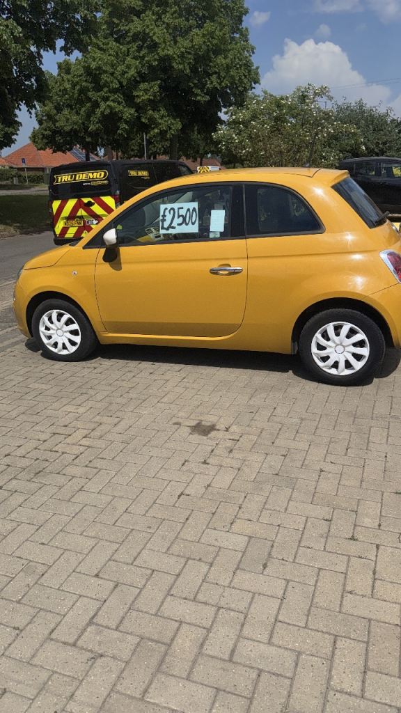 Fiat, 500, Hatchback, 2012, Manual, 1242 (cc), 3 doors