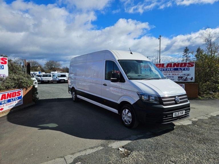 2021 ON 21 PLATE VOLKSWAGEN CRAFTER CR35 140 TDI LWB ULEZ FREE ZONE