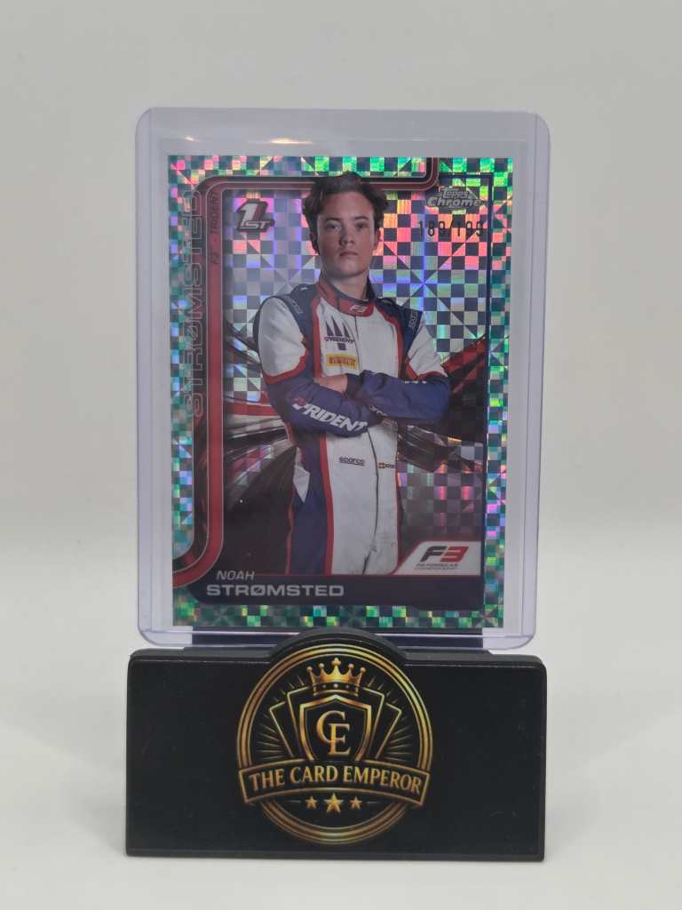 Noah Stromsted (Trident) 189/199 Topps Chrome F1 2025