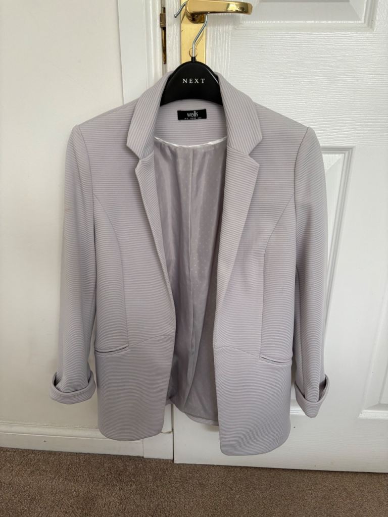Pale Grey Blazer