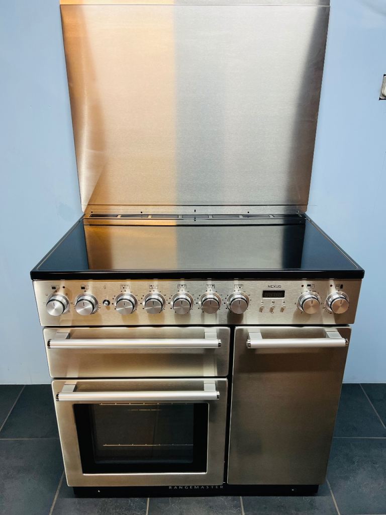 RANGEMASTER NEXUS NEX90EISS 90 CM⚡️INDUCTION⚡️RANGE COOKER IN STAINLESS STEEL & CHROME…