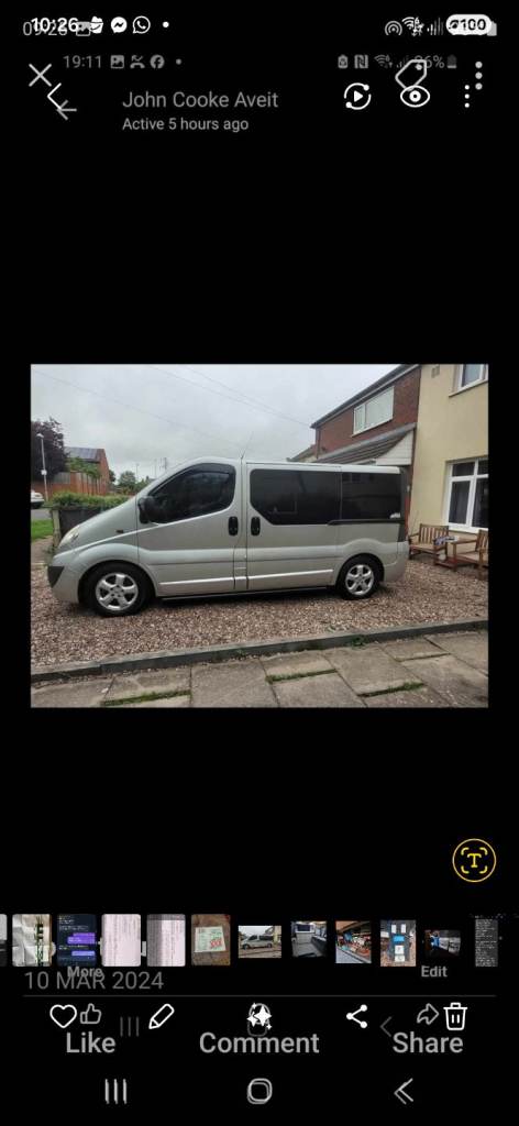 Vauxhall, VIVARO, Panel Van, 2007, Manual, 1995 (cc)