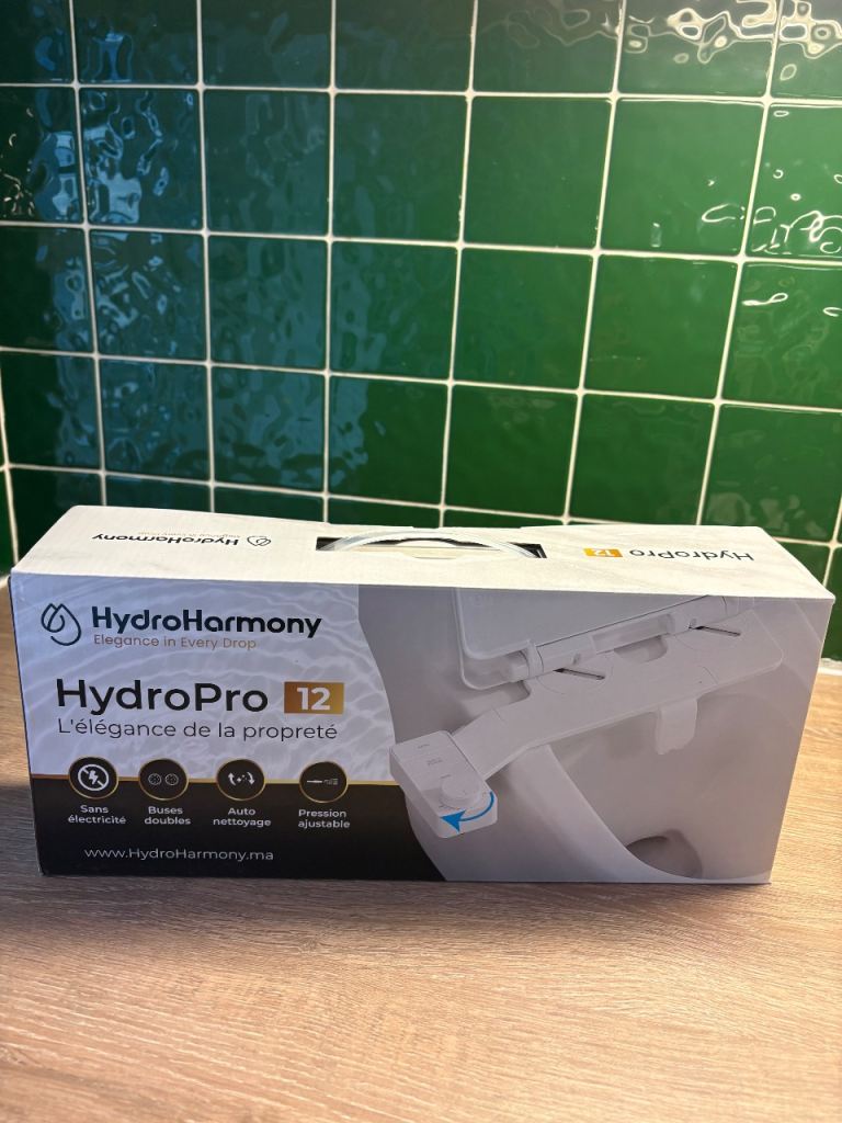 HydroHarmony HydroPro 12 Toilet Bidet Attachment – Non-Electric – Brand New Sealed