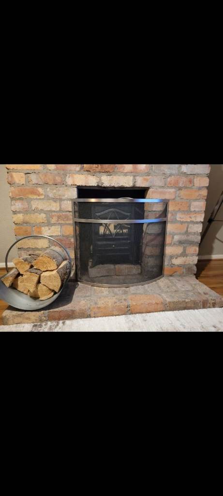 Fire guard and log holder