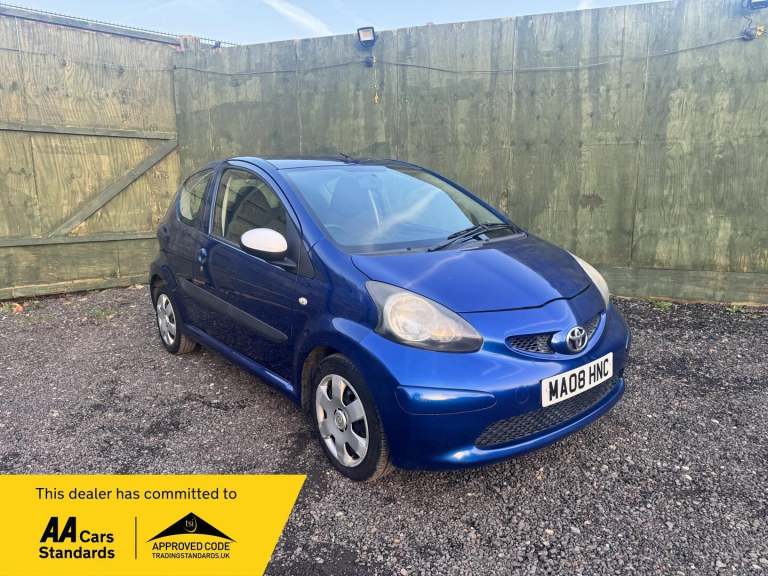 2008 Toyota AYGO 1.0 VVT-i Blue MultiMode Euro 4 3dr HATCHBACK Petrol Automatic