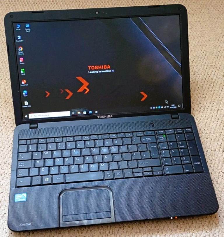 TOSHIBA C850D*UPDATES TILL 2032*WINDOWS 10 PRO*OFFICE 2024*128GB SSD*6GB RAM*