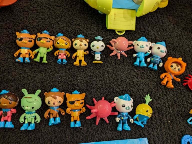 HUGE Octonauts bundle of toys 