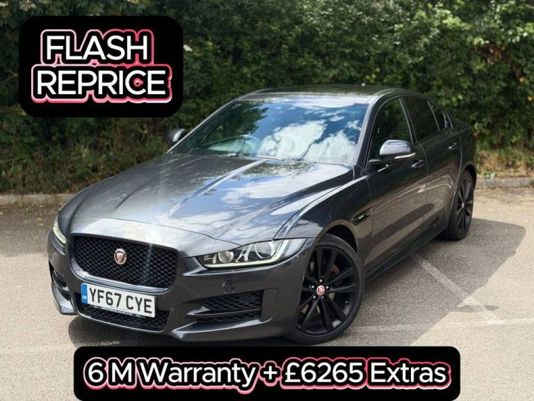 2017 Jaguar XE 2.0i R-Sport Saloon 4dr Petrol Auto AWD Euro 6 (s/s) (250 ps) Saloon Petrol Automatic