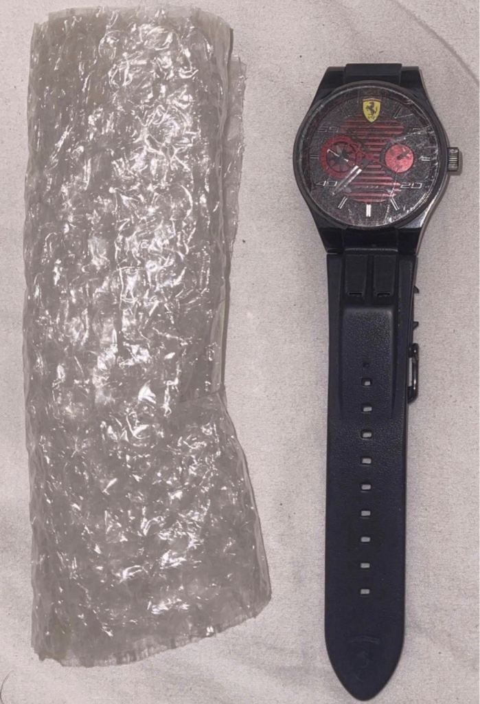 Scuderia Ferrari Sports Analog Black Watch 0830431