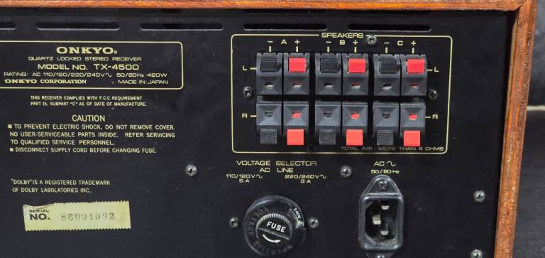 Rare Onkyo Receiver "free delivery"