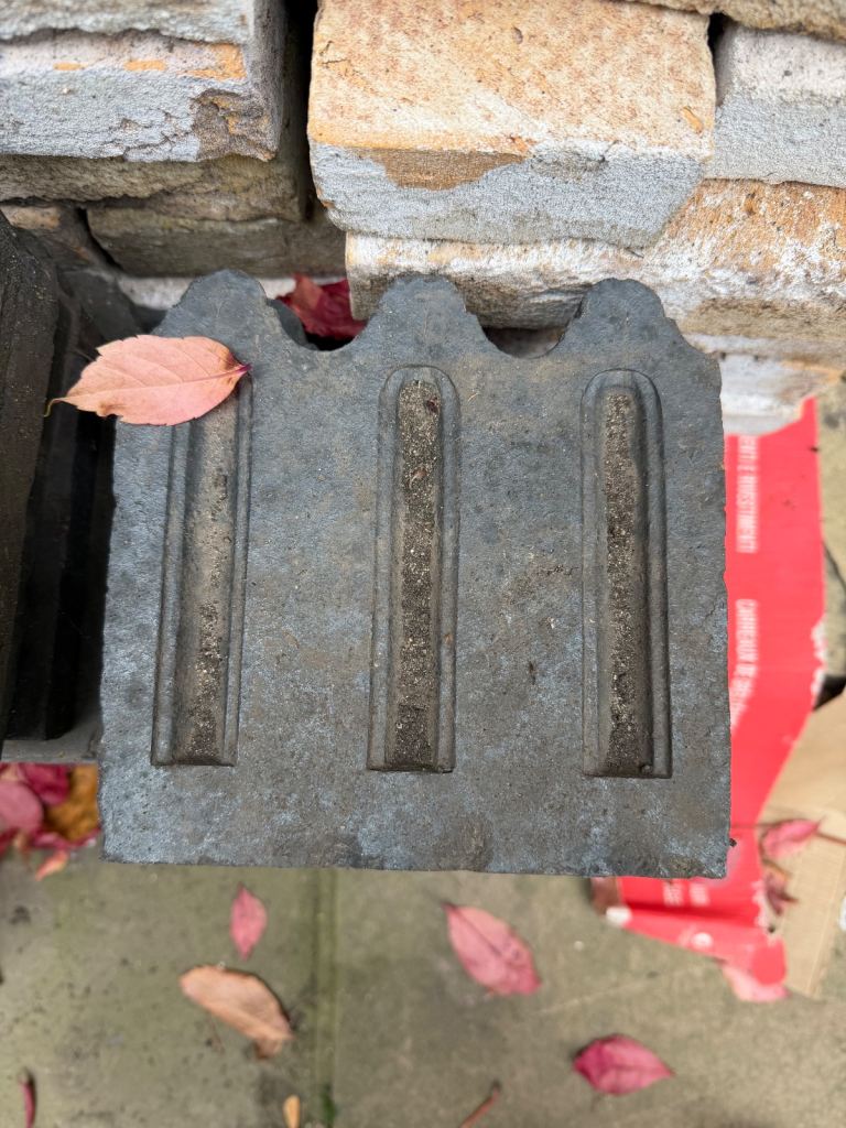 image for Reclaimed Victorian edging tiles 