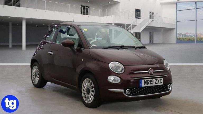 Fiat 500 1.2 Lounge Euro 6 (s/s) 3dr Petrol Manual
