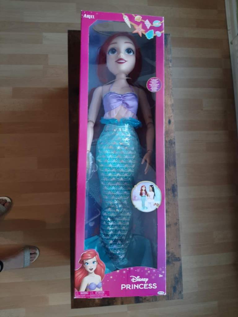 image for Disney Princess Ariel Doll Playdate 80cm + extra home made outfit
