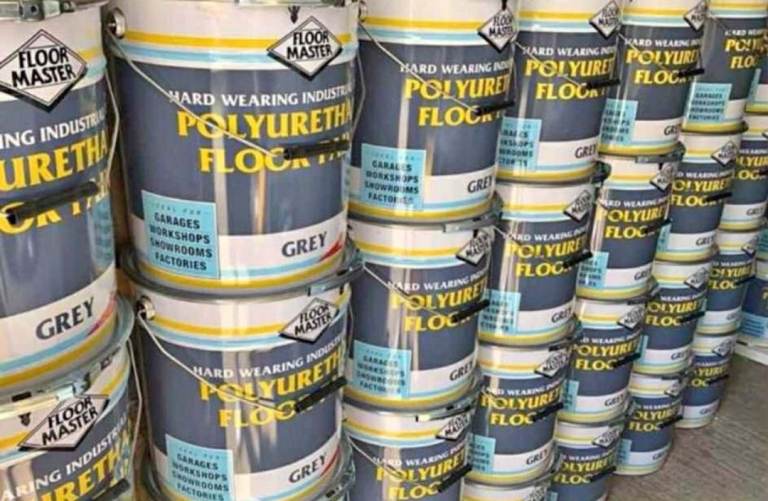 Heavy duty polyurethane paint 